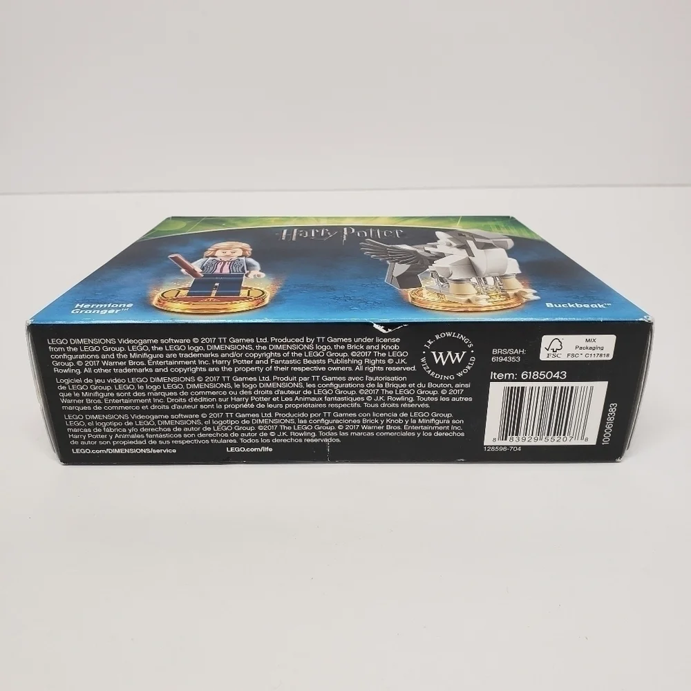 Lego Dimensions Harry Potter Fun Pack Hermione Granger Buckbeak Figs 64 Pieces